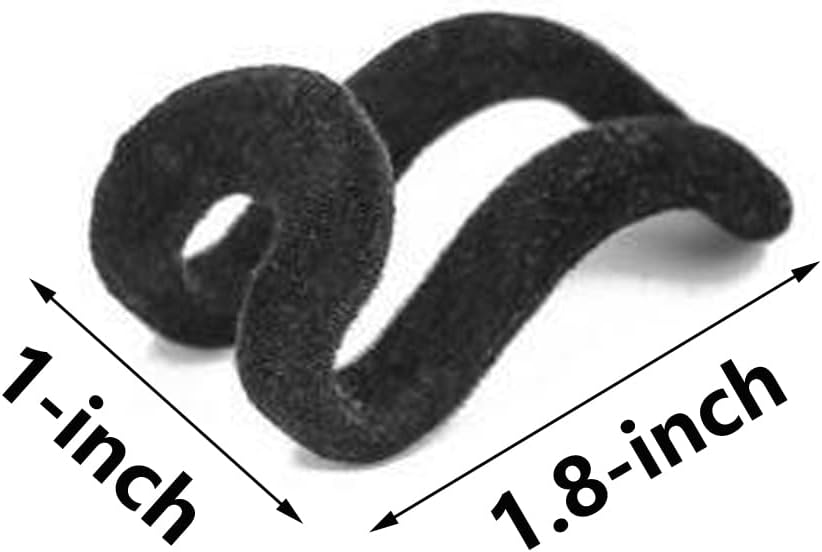 Closet Hanger Connector Hook – 1×1.8 Inch Non-Slip Space Saving Hook for Wardrobe Organization