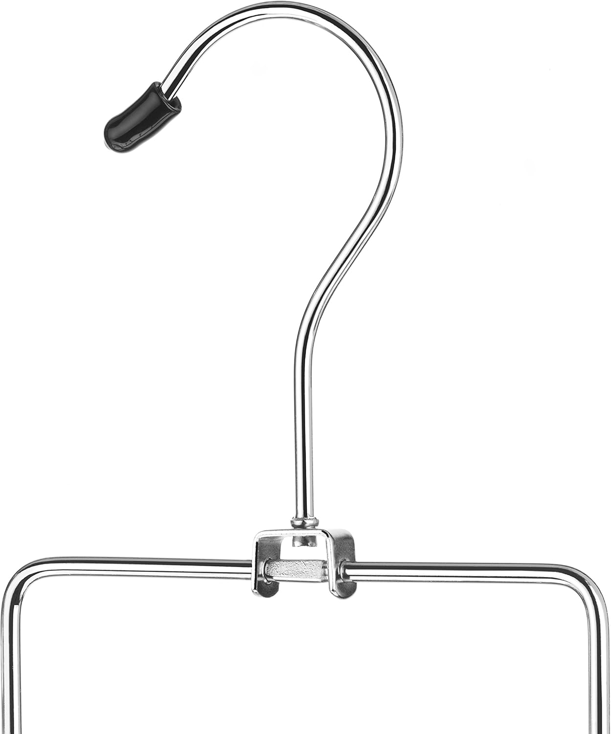 Multi-Hook Metal Closet Organizer Hanger – Space Saving Hanging Rack for Scarves, Belts, Bags, and Accessories