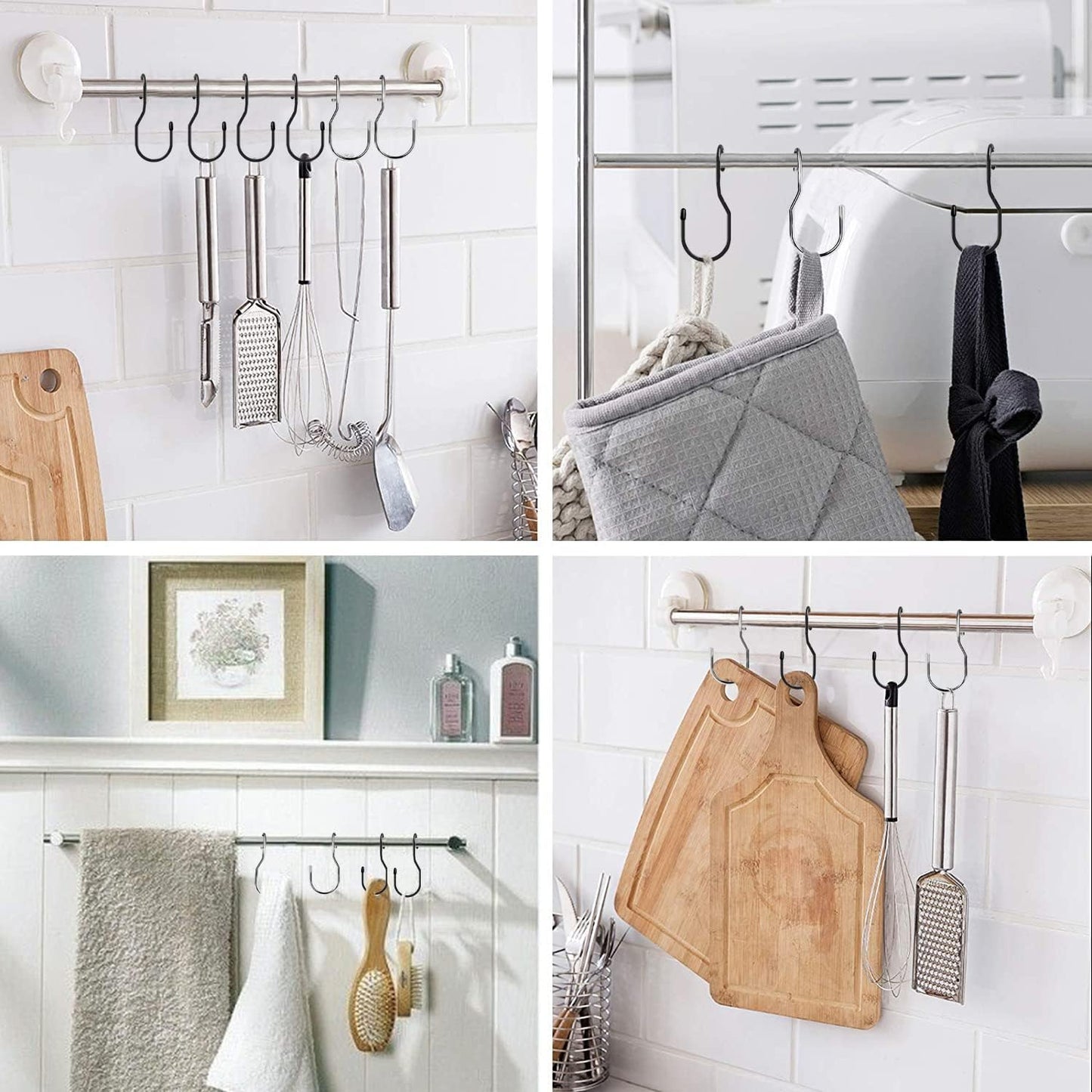 12 Pcs Large Purse Hangers – Heavy Duty Metal Closet Hooks for Bags, Belts, Hats, and Accessories