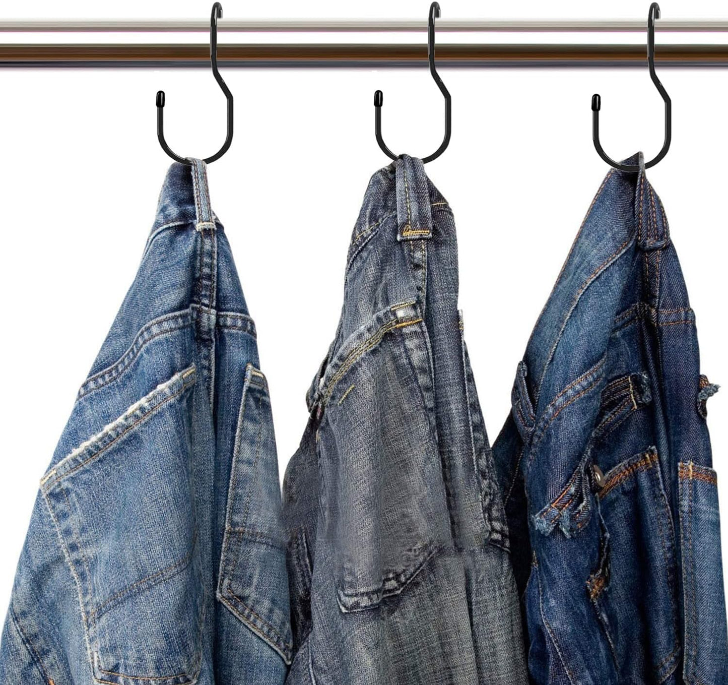 12 Pcs Large Purse Hangers – Heavy Duty Metal Closet Hooks for Bags, Belts, Hats, and Accessories